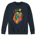 thumbnail image 1 of The Lion King - Mufasa & Simba - Roar - Men's Crew Neck Fleece Pullover, 1 of 4