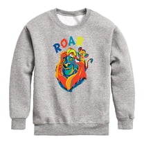 The Lion King - Mufasa & Simba - Roar - Toddler & Youth Crewneck Fleece Sweatshirt