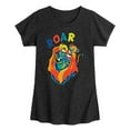 thumbnail image 1 of The Lion King - Mufasa & Simba - Roar - Toddler & Youth Girls Short Sleeve Graphic T-Shirt, 1 of 5