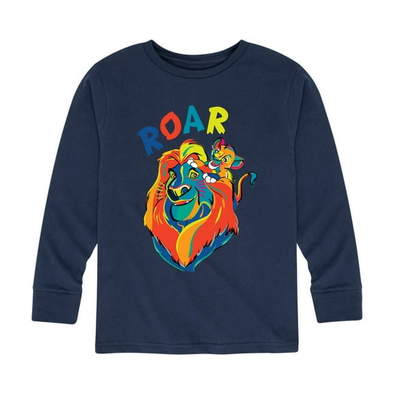 The Lion King - Mufasa & Simba - Roar - Toddler & Youth Long Sleeve Graphic T-Shirt