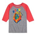thumbnail image 1 of The Lion King - Mufasa & Simba - Roar - Toddler & Youth Raglan Graphic T-Shirt, 1 of 6