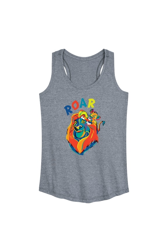 The Lion King - Mufasa & Simba - Roar - Women's Racerback Tank Top