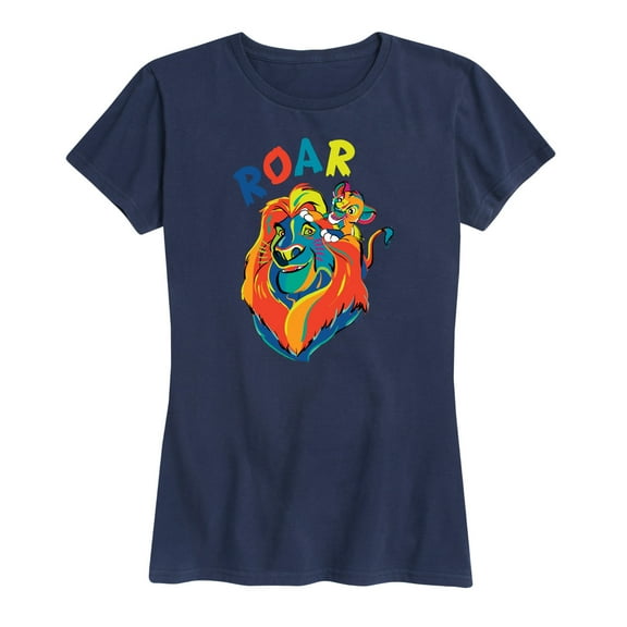 The Lion King - Mufasa & Simba - Roar - Women's Short Sleeve Graphic T-Shirt