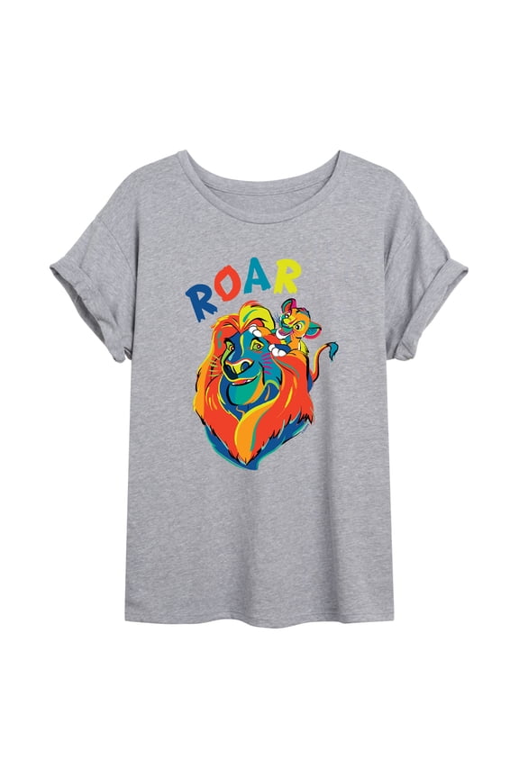 - Mufasa and Simba - Women's Oversized T-Shirt