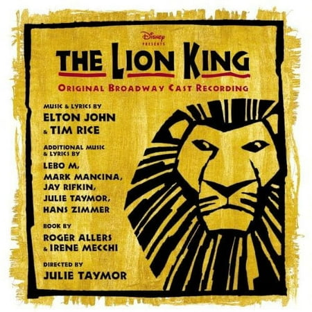 The Lion King The Lion King: ORIGINAL BROADWAY CAST RECORDING (CD) Album