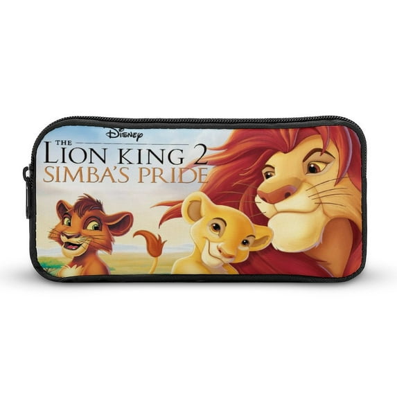 The Lion King Pencil Cases, Large Capacity Pencil Pouch, Aesthetic Zipper Pencil Box for Office Supplies