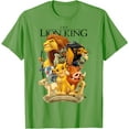 thumbnail image 1 of The Lion King Pride Land Characters Group Shot DTG Print Unisex T-Shirt,Lime Color,Size L, 1 of 5