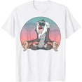 thumbnail image 1 of The Lion King Rafiki Meditating DTG Print Unisex T-Shirt, 1 of 5