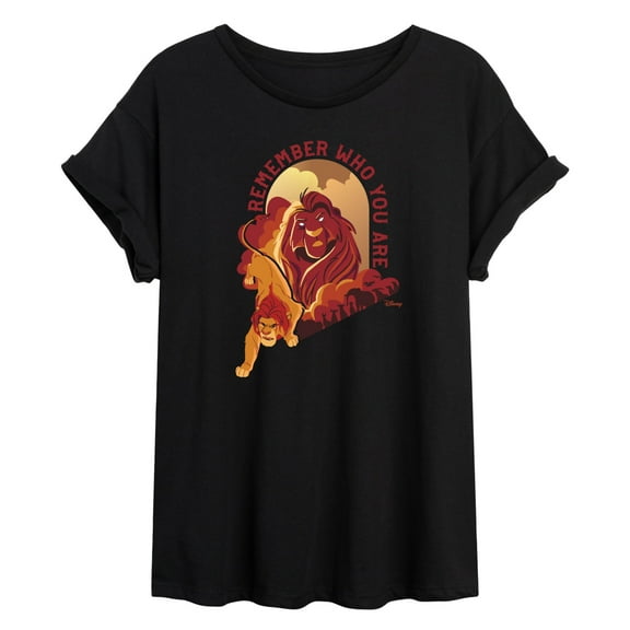 The Lion King - Remember Who You Are - Women's Oversized Graphic T-Shirt