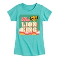 thumbnail image 1 of The Lion King - Retro Styled - Simba - Toddler & Youth Girls Short Sleeve Graphic T-Shirt, 1 of 5