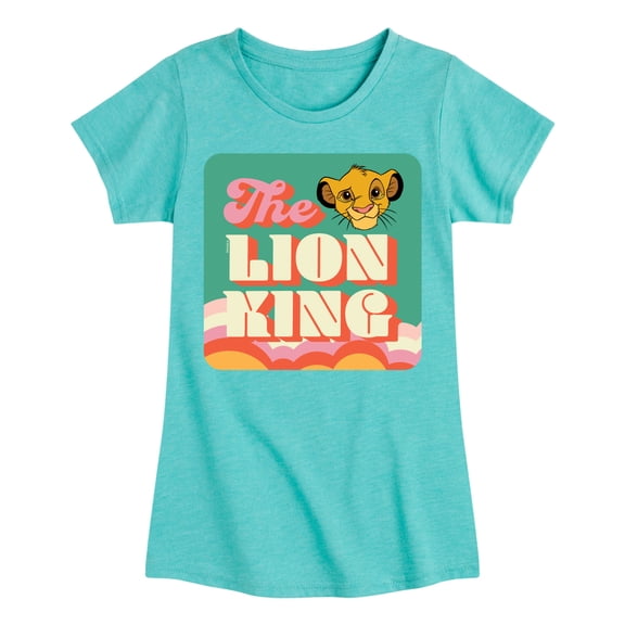 The Lion King - Retro Styled - Simba - Toddler & Youth Girls Short Sleeve Graphic T-Shirt