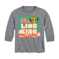 thumbnail image 1 of The Lion King - Retro Styled - Simba - Toddler & Youth Long Sleeve Graphic T-Shirt, 1 of 5