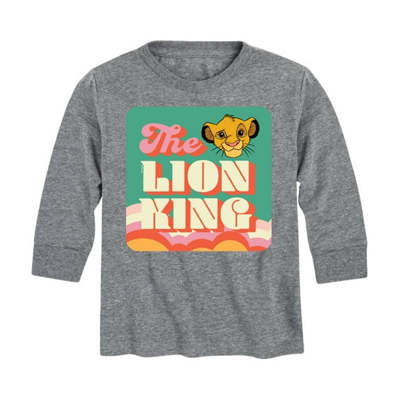 The Lion King - Retro Styled - Simba - Toddler & Youth Long Sleeve Graphic T-Shirt