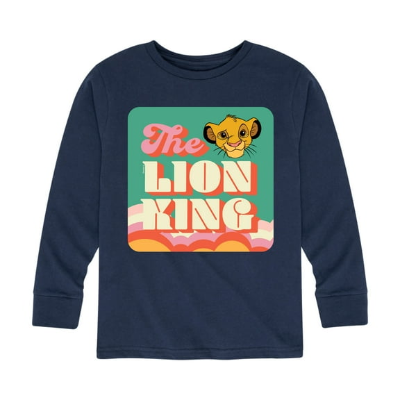 The Lion King - Retro Styled - Simba - Toddler & Youth Long Sleeve Graphic T-Shirt
