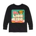 thumbnail image 1 of The Lion King - Retro Styled - Simba - Toddler & Youth Long Sleeve Graphic T-Shirt, 1 of 5