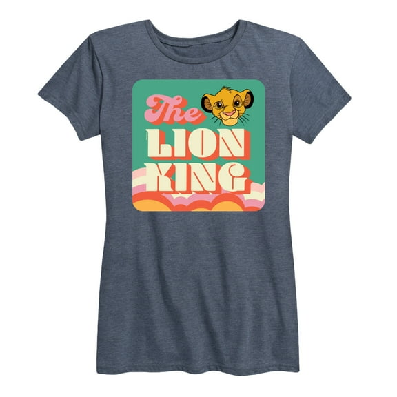 The Lion King - Retro Styled - Simba - Women's Short Sleeve Graphic T-Shirt