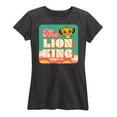 thumbnail image 1 of The Lion King - Retro Styled - Simba - Women's Short Sleeve Graphic T-Shirt, 1 of 4