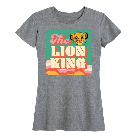 The Lion King - Retro Styled - Simba - Women's Short Sleeve Graphic T-Shirt