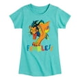 thumbnail image 1 of The Lion King - Scar - Fearless - Toddler & Youth Girls Short Sleeve Graphic T-Shirt, 1 of 5