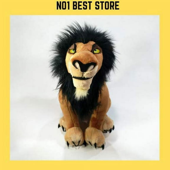 The Lion King Scar Plush Doll Toy Soft Stuffed Animals 34cm Boys Kids Children Toys