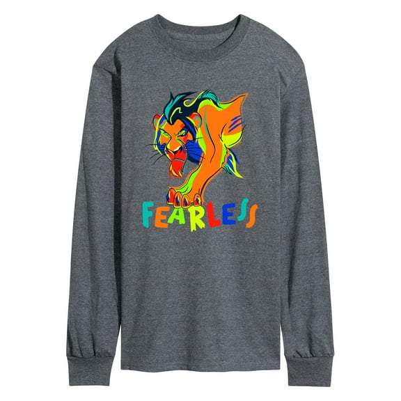The Lion King - Scar is Fearless - Men's Long Sleeve T-Shirt