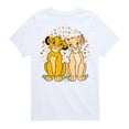 thumbnail image 1 of The Lion King - Simba And Nala - Youth Boys Short Sleeve Graphic T-Shirt, 1 of 4