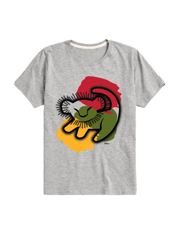 - Simba Drawing Boys' Short Sleeve Graphic T-Shirt
