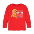 thumbnail image 1 of The Lion King - Simba - I Laugh in the Face of Danger - Toddler & Youth Long Sleeve Graphic T-Shirt, 1 of 5