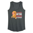 thumbnail image 1 of The Lion King - Simba - I Laugh in the Face of Danger - Women's Racerback Tank Top, 1 of 4