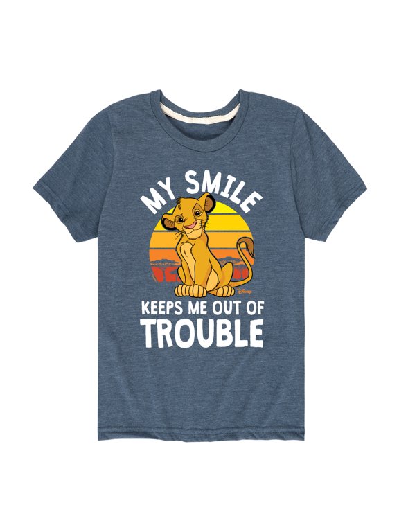 - Simba Boys' Short Sleeve Graphic T-Shirt