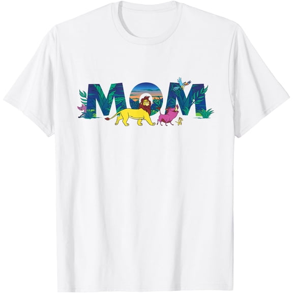 The Lion King Simba & Pals Mom Mother’s Day Birthday DTG Print Unisex T-Shirt