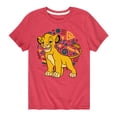 thumbnail image 1 of The Lion King - Simba Pattern Short Sleeve Graphic T-Shirt, 1 of 4