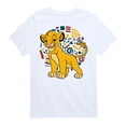 thumbnail image 1 of The Lion King - Simba Pattern - Youth Boys Short Sleeve Graphic T-Shirt, 1 of 4