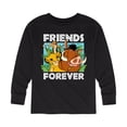thumbnail image 1 of The Lion King - Simba Pumbaa, & Timon - Best Friends - Toddler & Youth Long Sleeve Graphic T-Shirt, 1 of 5
