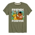 thumbnail image 1 of The Lion King - Simba Pumbaa, & Timon - Best Friends - Toddler & Youth Short Sleeve Graphic T-Shirt, 1 of 5