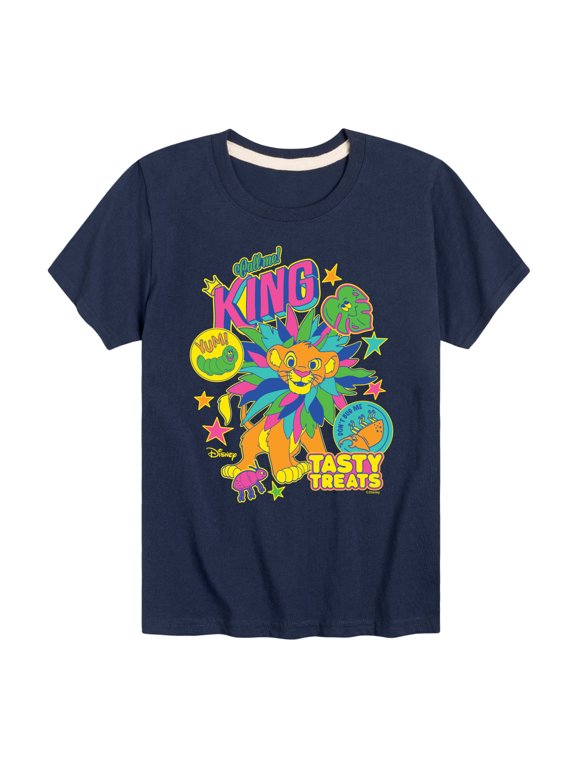 - Simba Stickers Boys' Short Sleeve Graphic T-Shirt