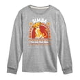 thumbnail image 1 of The Lion King - Simba - The One True King - Toddler & Youth Long Sleeve Graphic T-Shirt, 1 of 5