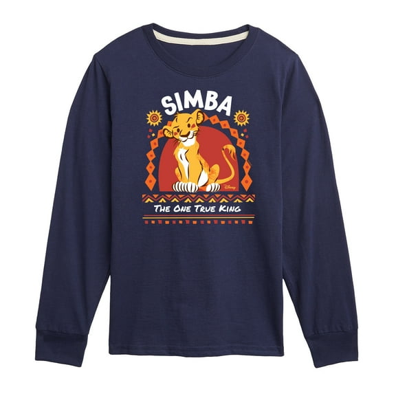 The Lion King - Simba - The One True King - Toddler & Youth Long Sleeve Graphic T-Shirt