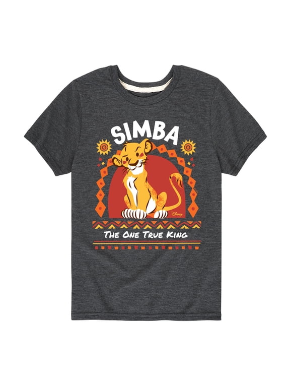 - Simba Boys' Short Sleeve Graphic T-Shirt