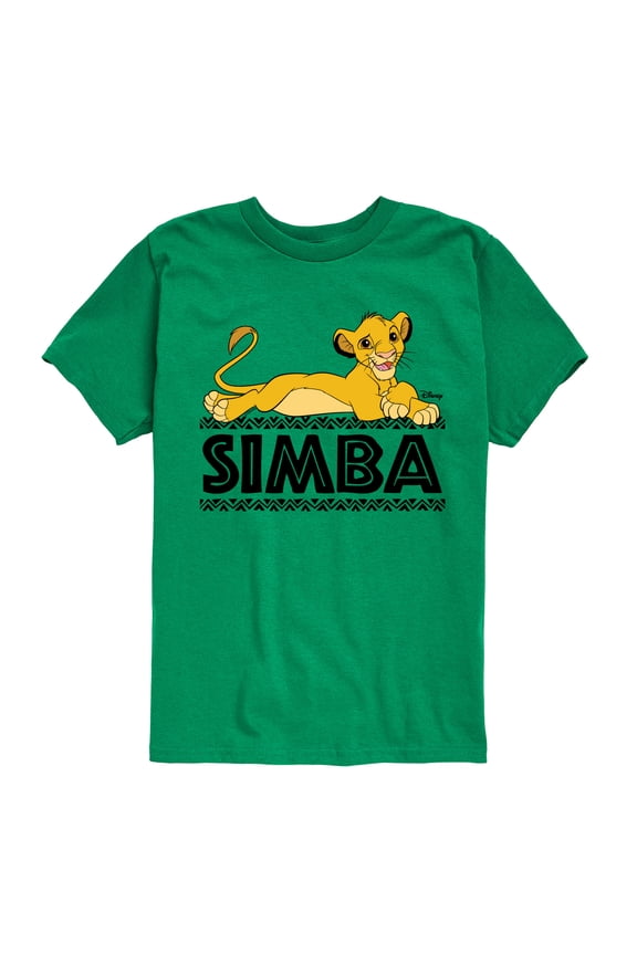 - Simba - Youth Short Sleeve Graphic T-Shirt