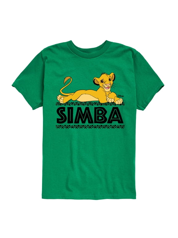 Disney - Simba Character Boys' Short Sleeve Graphic T-Shirt