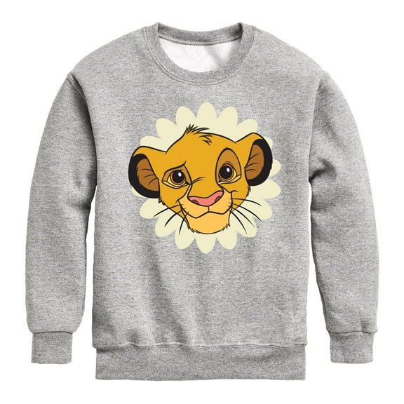 The Lion King - Simply Simba - Toddler & Youth Crewneck Fleece Sweatshirt