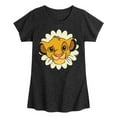 thumbnail image 1 of The Lion King - Simply Simba - Toddler & Youth Girls Short Sleeve Graphic T-Shirt, 1 of 5