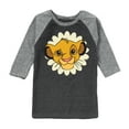 thumbnail image 1 of The Lion King - Simply Simba - Toddler & Youth Raglan Graphic T-Shirt, 1 of 4