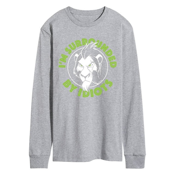 The Lion King - Surrounded By Idiots - Men's Long Sleeve T-Shirt
