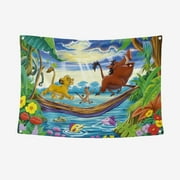 The Lion King Theme Party Supplies Banner Background Backdrop 31.5*47.2IN/80*120CM