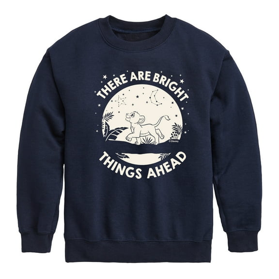 The Lion King - There Are Bright Things Ahead - Toddler & Youth Crewneck Fleece Sweatshirt