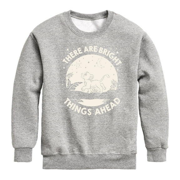 The Lion King - There Are Bright Things Ahead - Toddler & Youth Crewneck Fleece Sweatshirt