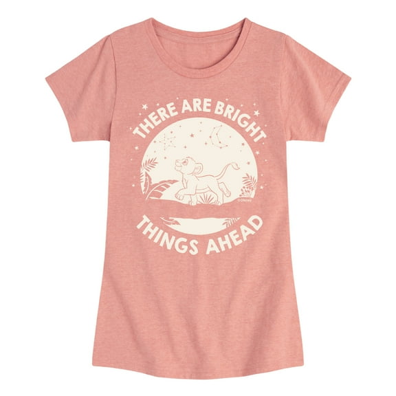 The Lion King - There Are Bright Things Ahead - Toddler & Youth Girls Short Sleeve Graphic T-Shirt