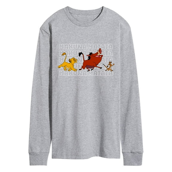 The Lion King - Timon, Pumba and Simba - Men's Long Sleeve T-Shirt